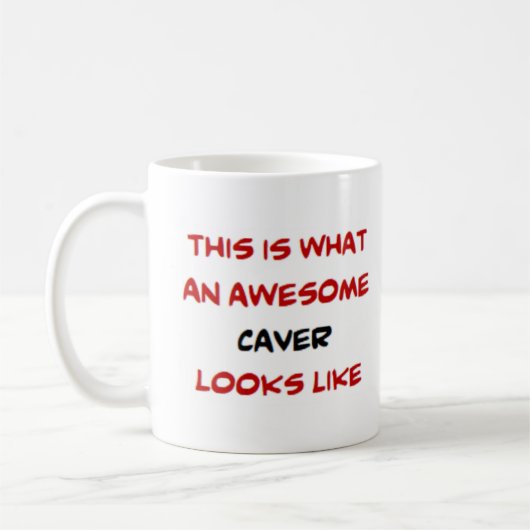 Mug caver, génial (Gauche)