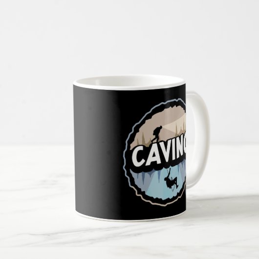 Mug Caving Hobby Explorer Cave Explorer (Devant droit)