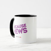 Mug CBC Parce que les nouvelles (Devant gauche)