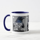 Mug CBC Quelqu'Un Sait Quelque Chose (Gauche)