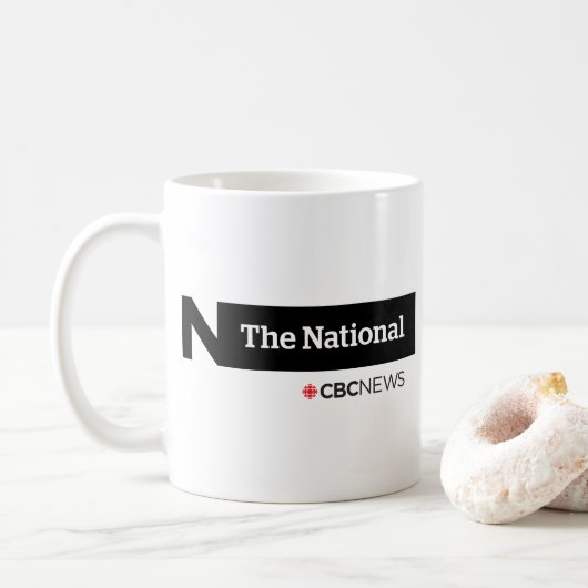 Mug CBC The National (Avec donut)