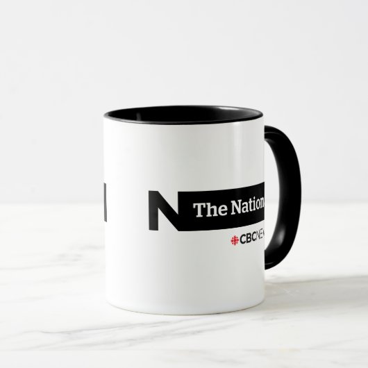 Mug CBC The National (Devant droit)