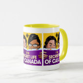 Mug CBC The Secret Life of Canada (Devant droit)