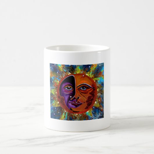 Mug CBS montrent dimanche matin SUNART (Centre)