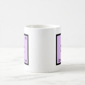 Mug Cd - pièce en t croisée de symbole d'élément de (Centre)