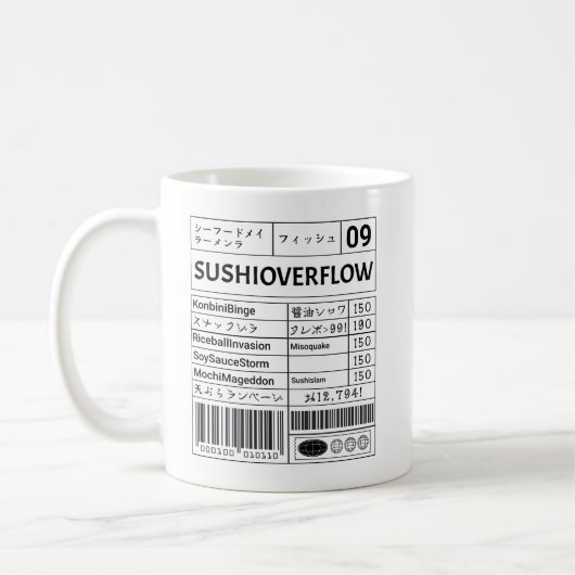 Mug CDsushioverflow (Gauche)