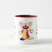 Mug Ce bureau est plein des clowns de cirque (Centre)