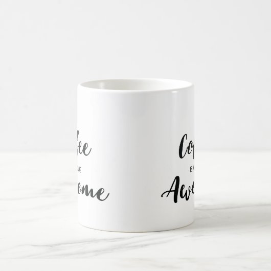 Mug Ce café me rend impressionnant (Centre)