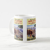 Mug Ce canyon grand de visite d'été (Devant gauche)