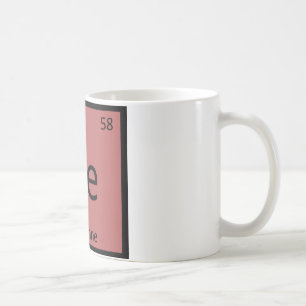 Mug Ce - Chimie du poivre de Cayenne Tableau périodiqu