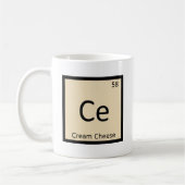 Mug Ce - Chimie Fromage à la Crème Symbole du Tableau (Gauche)