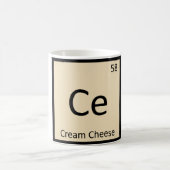 Mug Ce - Chimie Fromage à la Crème Symbole du Tableau (Centre)