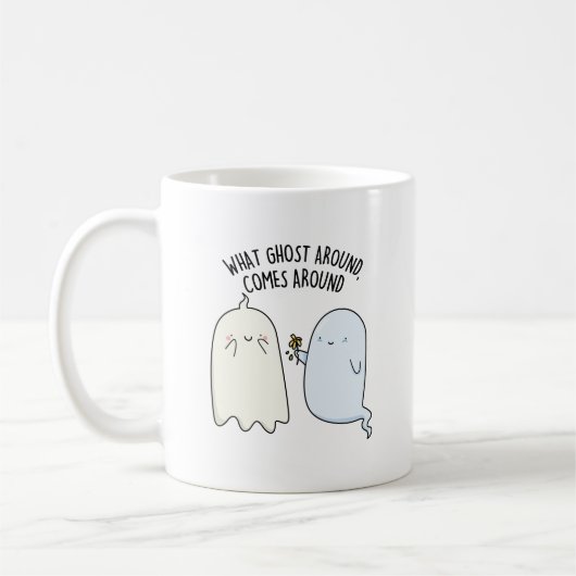 Mug Ce Fantôme Arrive Autour Du Jeu Halloween (Gauche)