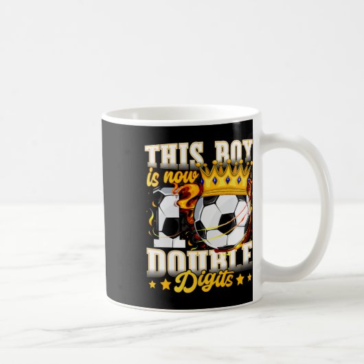 Mug Ce garçon a maintenant 10 ans à double chiffre Foo (Droite)