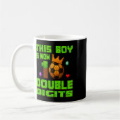Mug Ce garçon a maintenant 10 ans à double chiffres So (Gauche)