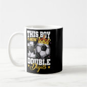 Mug Ce garçon a maintenant 10 ans à double chiffres So (Gauche)