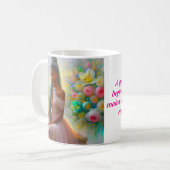 Mug Ce Geste Délicat est de vous montrer l'amour - (Devant gauche)