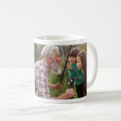 Mug Ce grand-père adore pêcher la basse pêche photo (Devant droit)