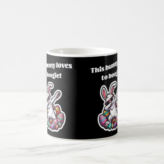 Mug Ce lapin adore faire du bogie ! (Centre)