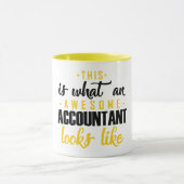 Mug Ce mignon à quel comptable impressionnant (Centre)