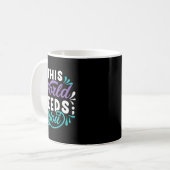 Mug Ce Monde a Besoin de Vous Design Tri-Blend Premium (Devant gauche)