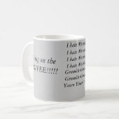 Mug Ce ne peut pas être matin (Devant gauche)