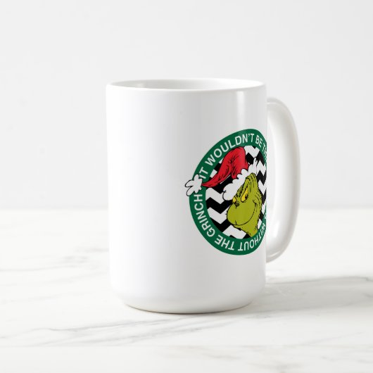 Mug Ce ne serait pas les vacances sans Grinch (Devant droit)