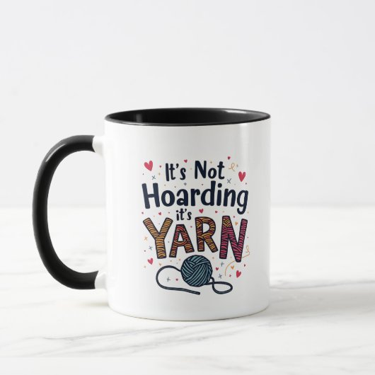 Mug Ce n'est pas de l'accumulation si c'est le Knit ca (Gauche)