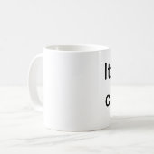 Mug Ce n'est pas du café (Devant gauche)