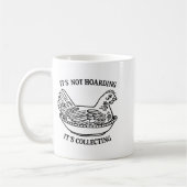 Mug Ce n'est pas du thésaurisation c'est collectionner (Gauche)