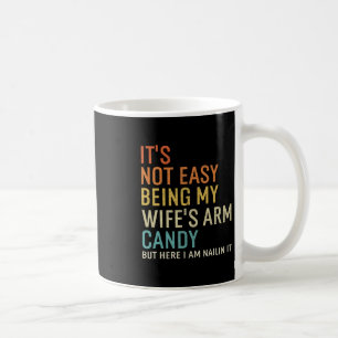 Mug Ce n'est pas facile d'être le trophée de ma femme