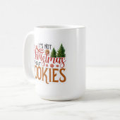 Mug Ce n'est pas Noël sans cookies (Devant gauche)