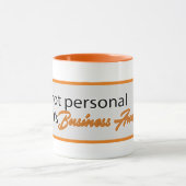 Mug Ce n'est pas personnel  (Centre)