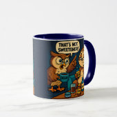 Mug Ce n'est pas plus doux - Drôle Conception de café (Devant droit)