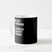 Mug Ce n'est pas Ransomware Funny Infosec Hacking IT S (Devant gauche)