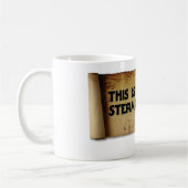 Mug Ce n'est pas Steampunk (Gauche)