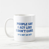 Mug Ce n'est pas un acte (Gauche)