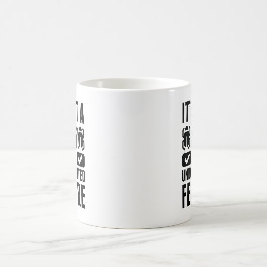 Mug Ce n'est pas un bug (Centre)