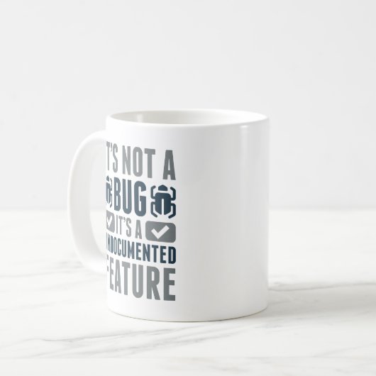 Mug Ce n'est pas un bug (Devant gauche)