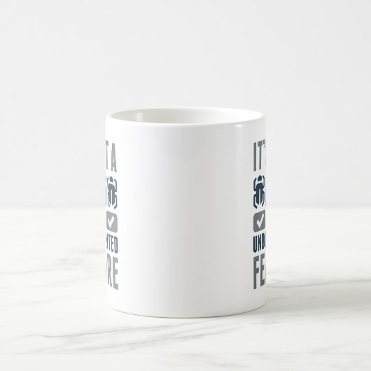 Mug Ce n'est pas un bug (Centre)