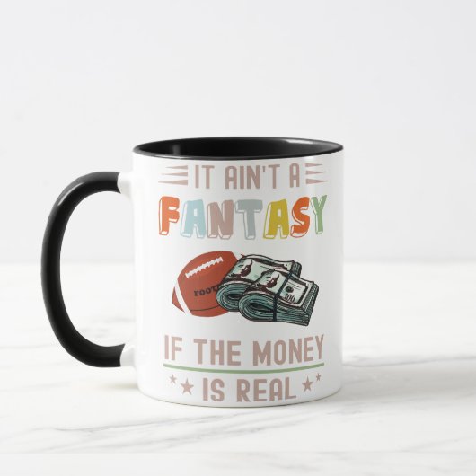 Mug Ce n'est pas un Imaginaire si l'argent est réel (Gauche)