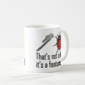 Mug Ce n'est pas un insecte ; c'est une (Devant droit)