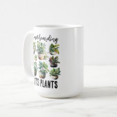 Mug Ce n'est pas un thésaurisant si c'est plante (Devant gauche)