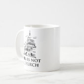 Mug ce n'est pas une église (Devant gauche)