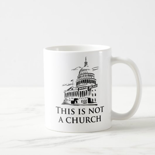Mug ce n'est pas une église (Droite)