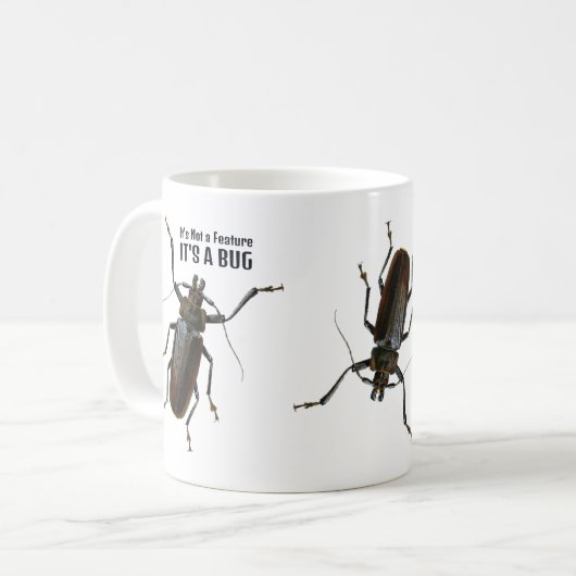 Mug Ce n'est pas une fonctionnalité, c'est un Bug - Fu (Devant gauche)