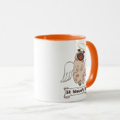 Mug Ce n'était pas moi ange carlin drôle citation Coff (Devant droit)