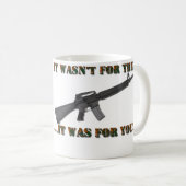 Mug Ce n'était pas pour eux (Devant droit)