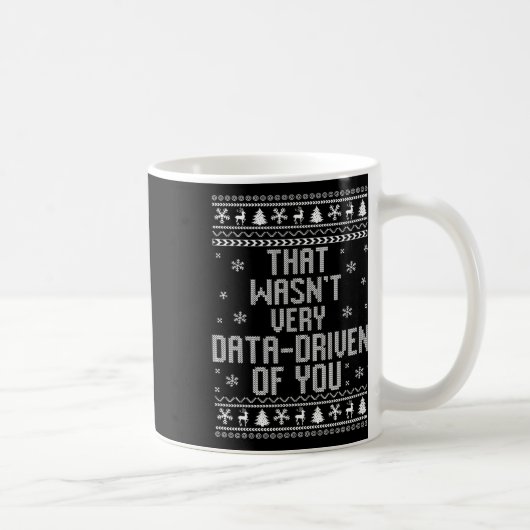 Mug Ce N'Était Pas Très Les Données De Vos Noël. (Droite)