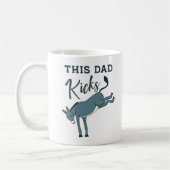 Mug Ce papa donne un coup de pied à Donkey Funky Fête (Gauche)